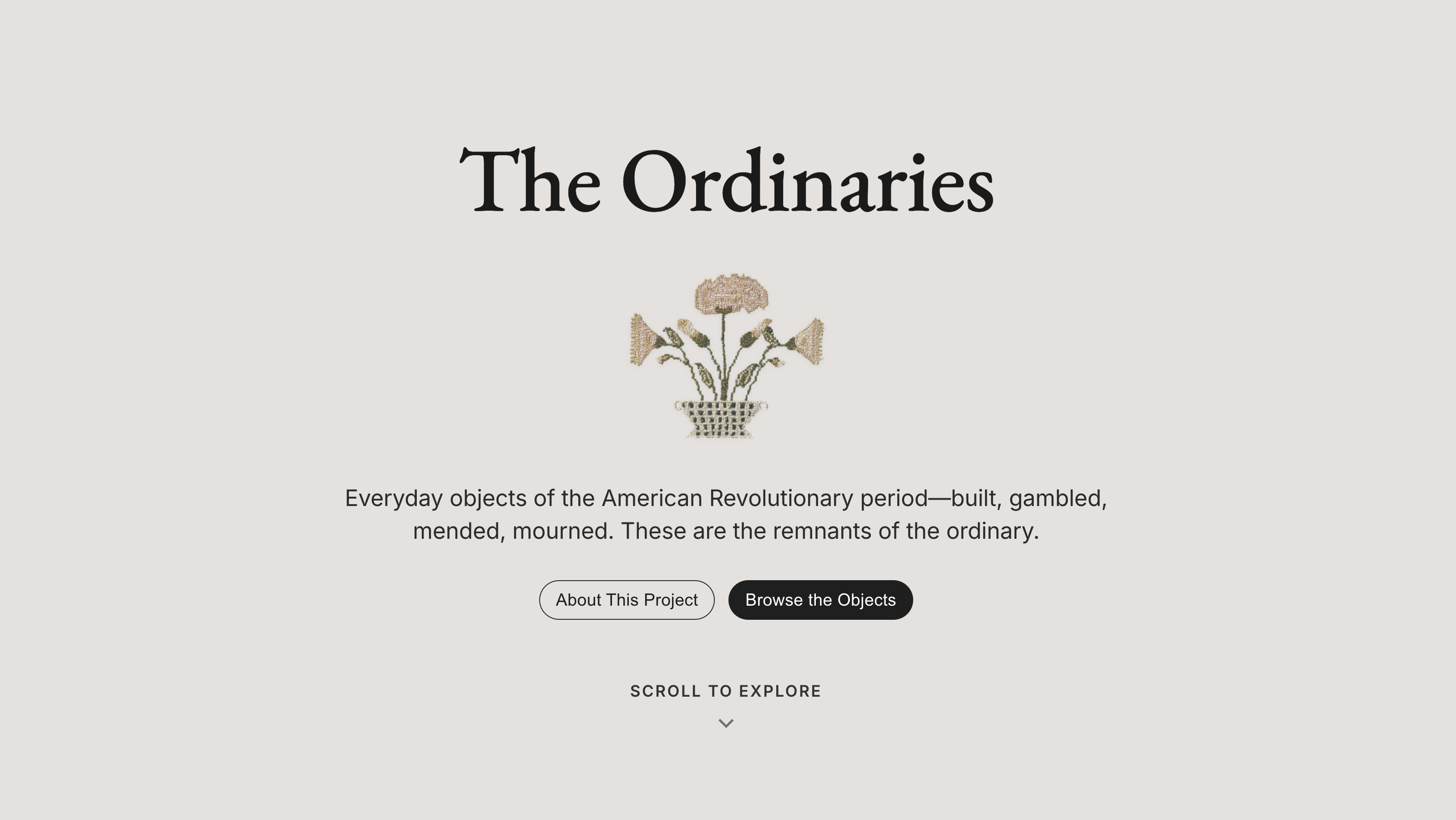 The Ordinaries
